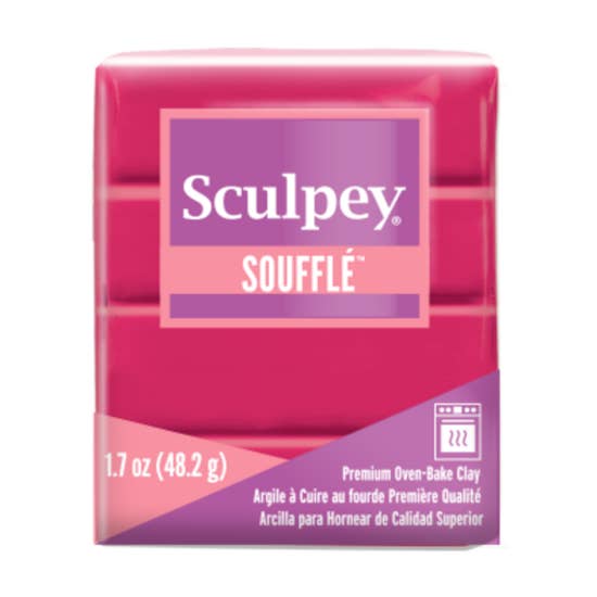 Souffle Esculpey - Framboesa por atacado de Zwajomi Clay