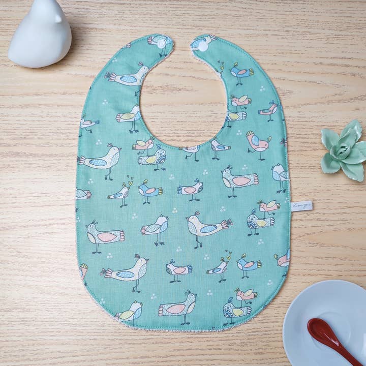 Bird Bib for wholesale by ZOUZOU CAILLOUX