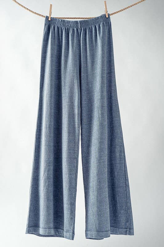 Urban Daizy - Wholesale Pants - Women's - Vintage Wash Cotton Flare Yoga Pants

8