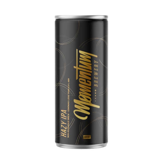 Momentum Brewery - Hazy IPA Non-Alcoholic Craft Beer - 12oz for wholesale by ProofNoMore