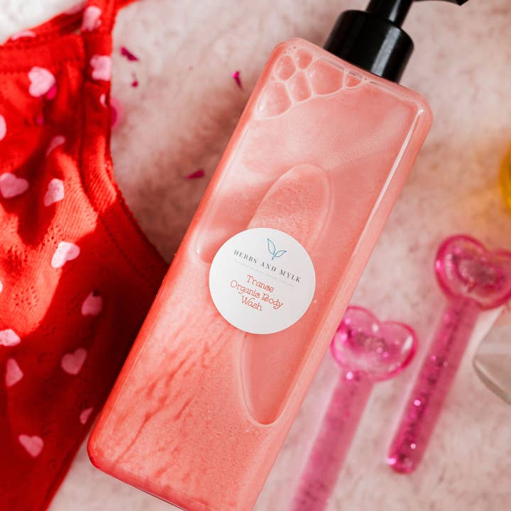 Herbs and Mylk - Wholesale Body Wash/Shower Gel - Trance Organic Body Wash10