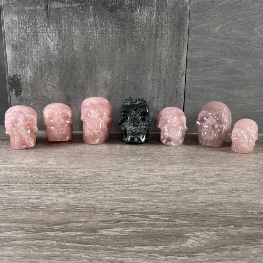 Keystone Crystals - Wholesale Spiritual Stone/Crystal - Assorted Crystal Skulls – Bulk Lot for Gift Shops10