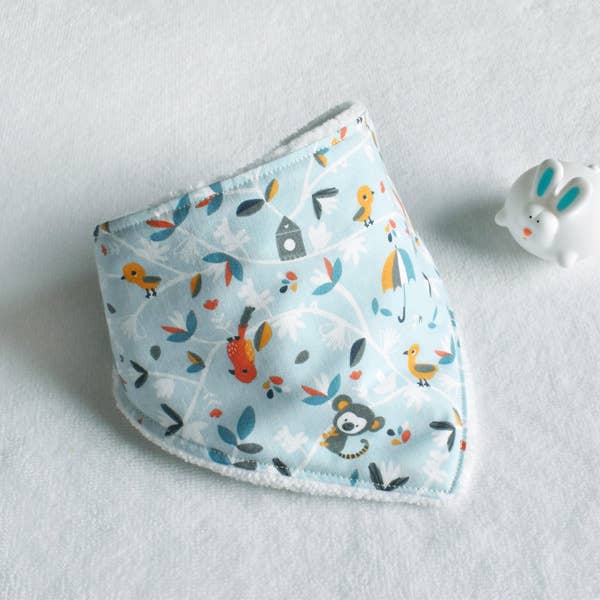 Enchanted Forest Bandana Bib for wholesale by Vic & Pic