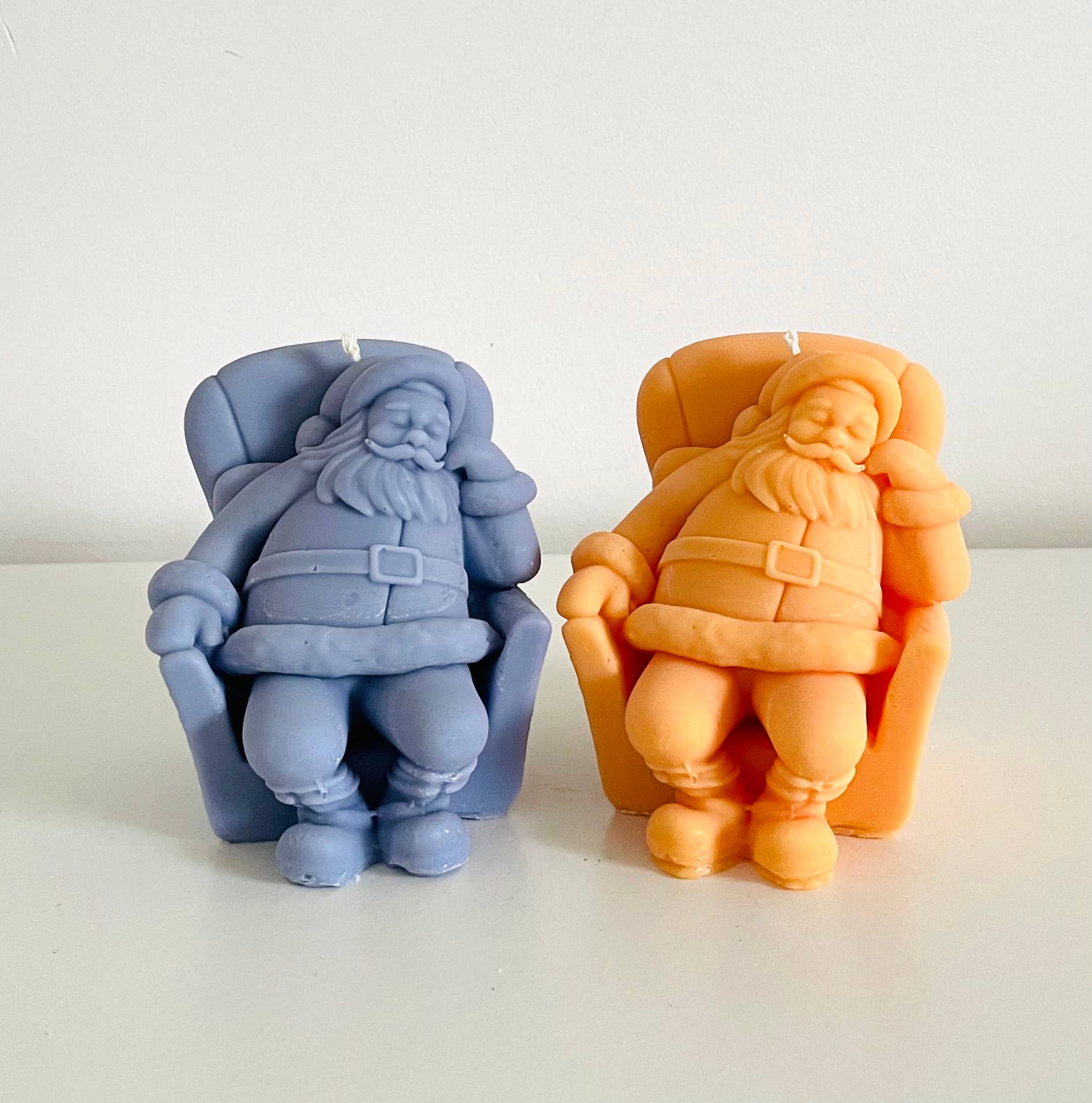 Sweet-Deco Creative - Wholesale Zuilkaars - Hand gegoten kaars kerstman6