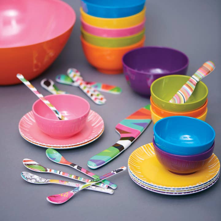 French Bull - Wholesale Appetizer Serveware - Fringe 6.5" Appetizer Plate - Set of 61