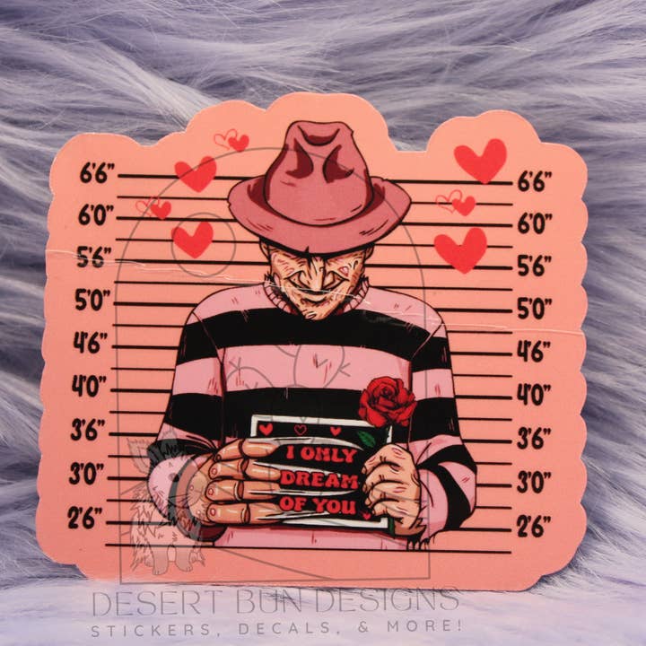 Freddy Valentine for wholesale by Desert Bun Designs