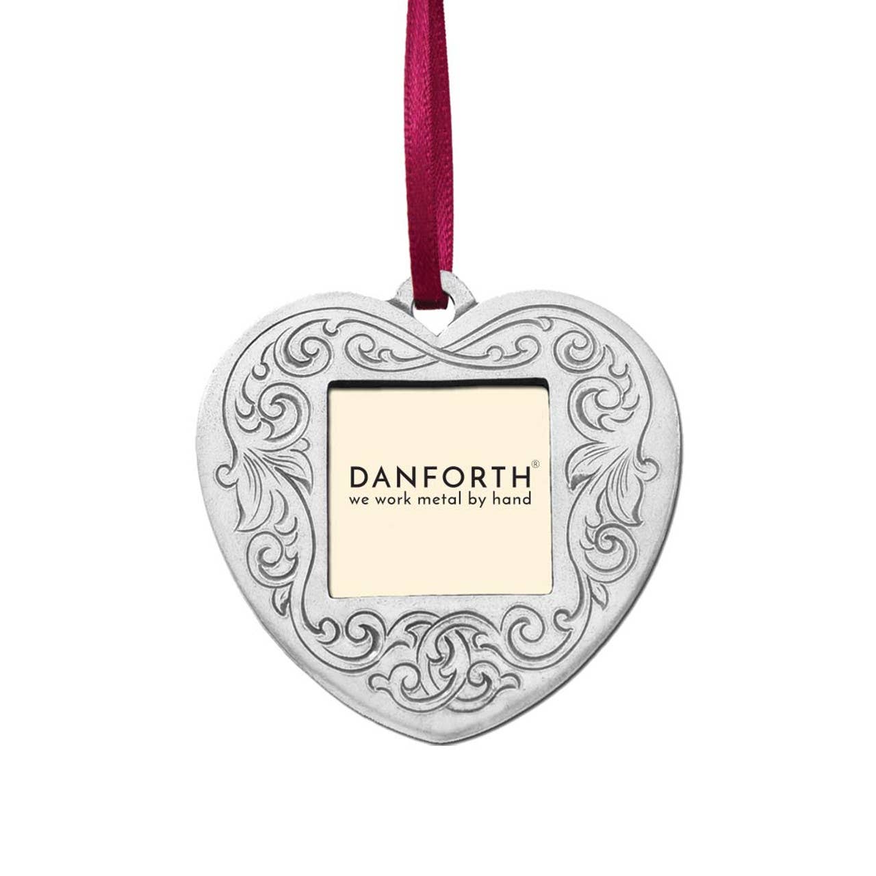 Danforth Pewter - Wholesale Picture Frame - Victorian Heart Photo Frame1
