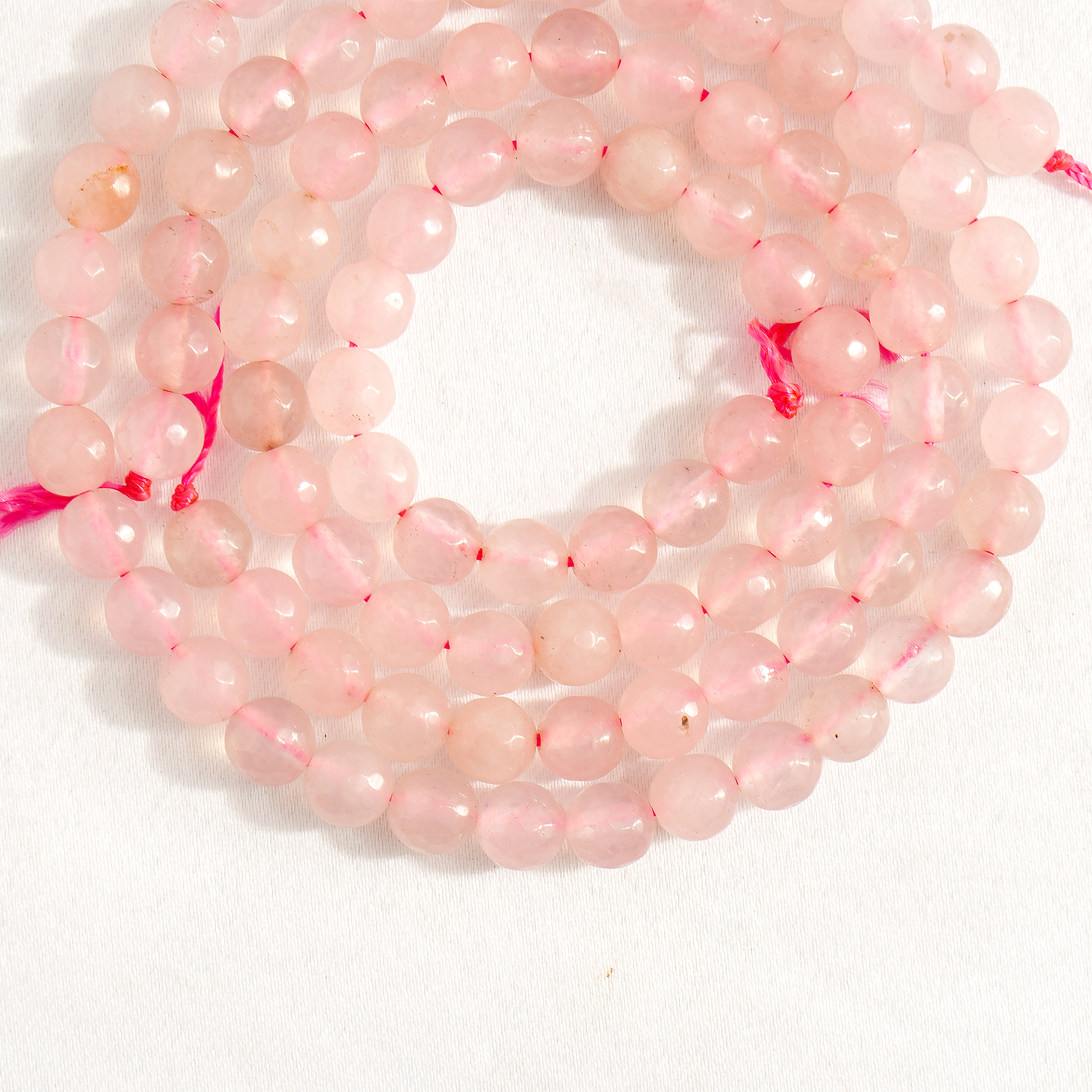 Soothing Crystals Beads – Großhandel Perlen – Gefärbte Facettierte | Rosenquarz | Edelsteinperlen | Kristallperlen1