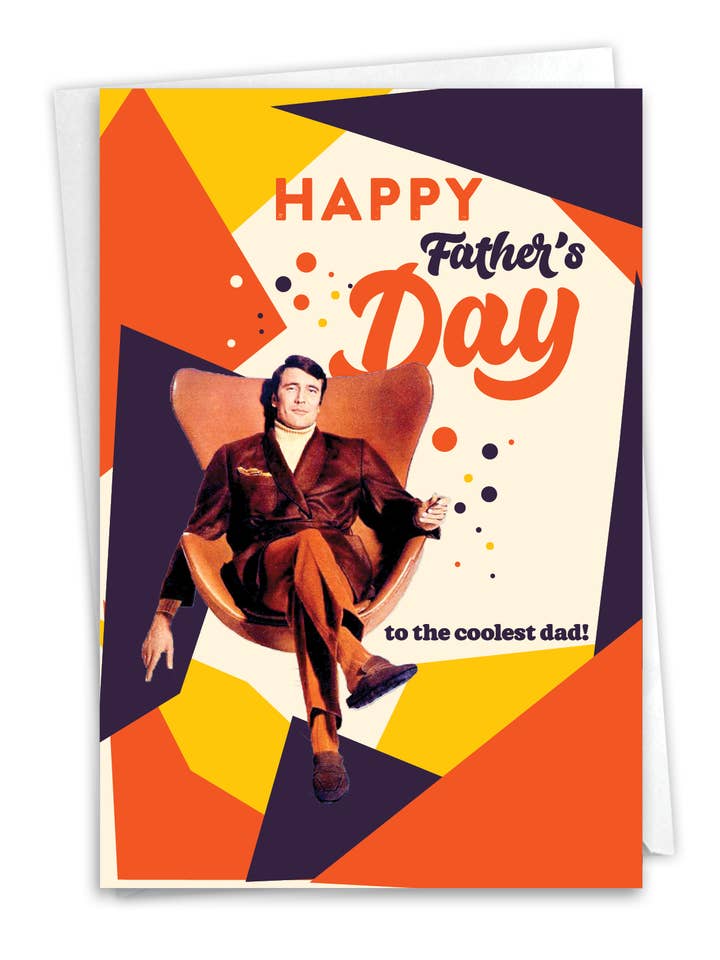 1 Card Father's Day Card - Coolest Dad for wholesale by NobleWorks