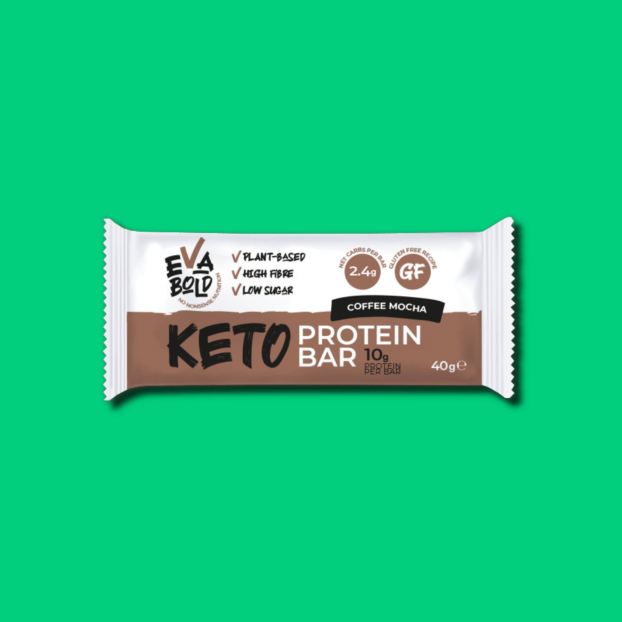 Eva Bold - Wholesale Snack Bar - Coffee Mocha Keto Protein Bars (X12)9