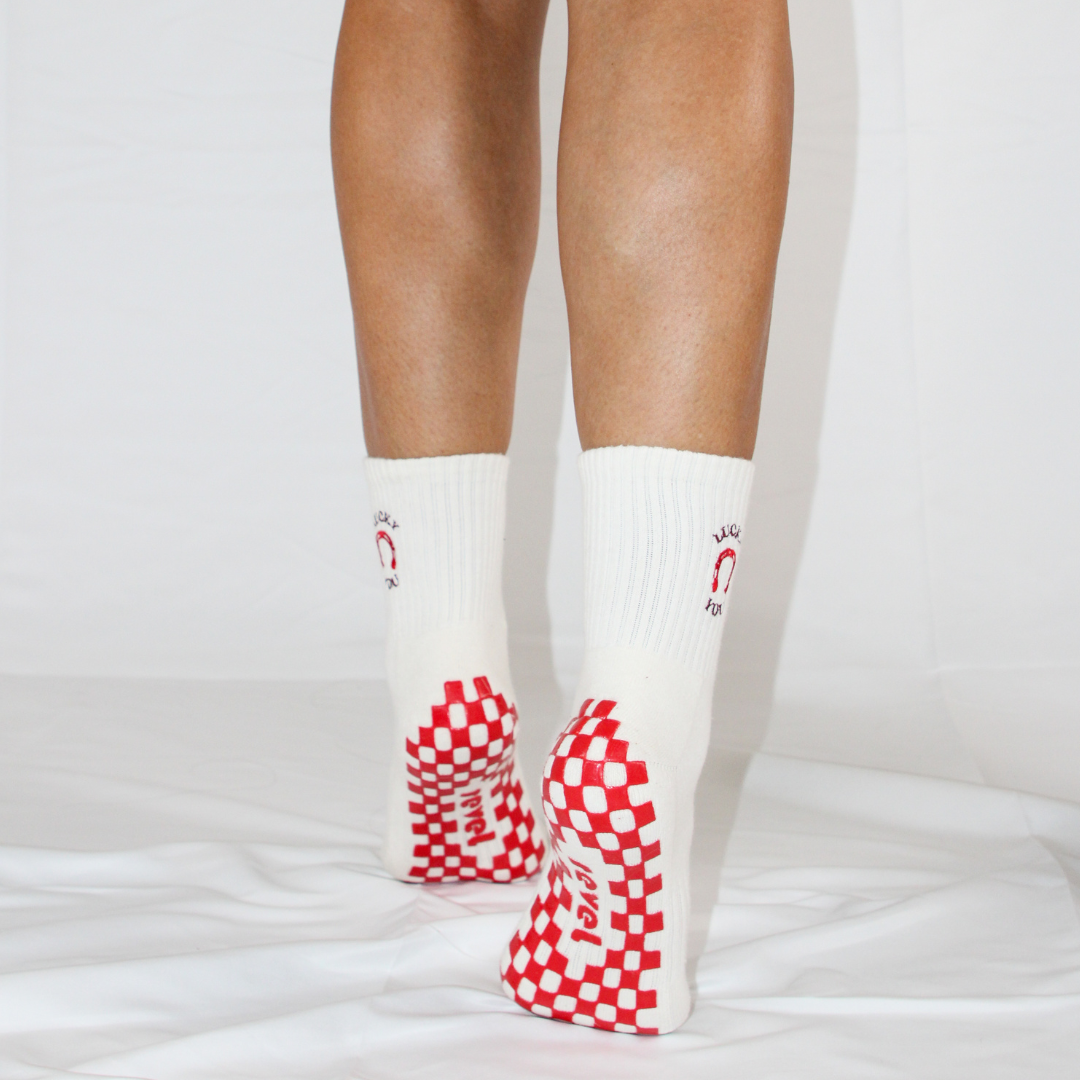 Revel Athletic – wholesale Strumpor - Dam – Den lyckliga du greppstrumpan2