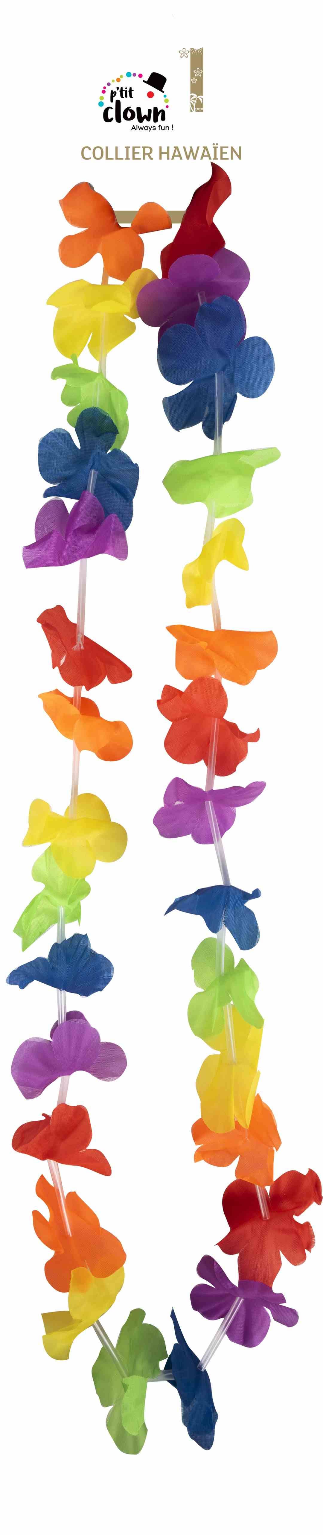 P'tit Clown - Wholesale Costume - Kids - Hawaiian Necklace - Multicolored1