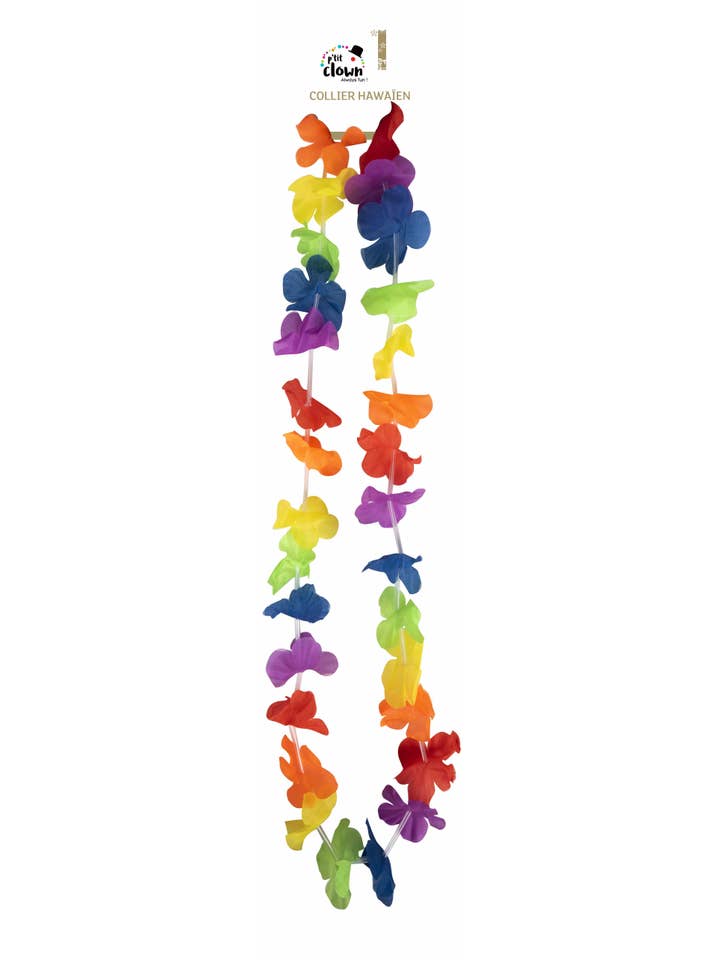 P'tit Clown - Wholesale Costume - Kids - Hawaiian Necklace - Multicolored1
