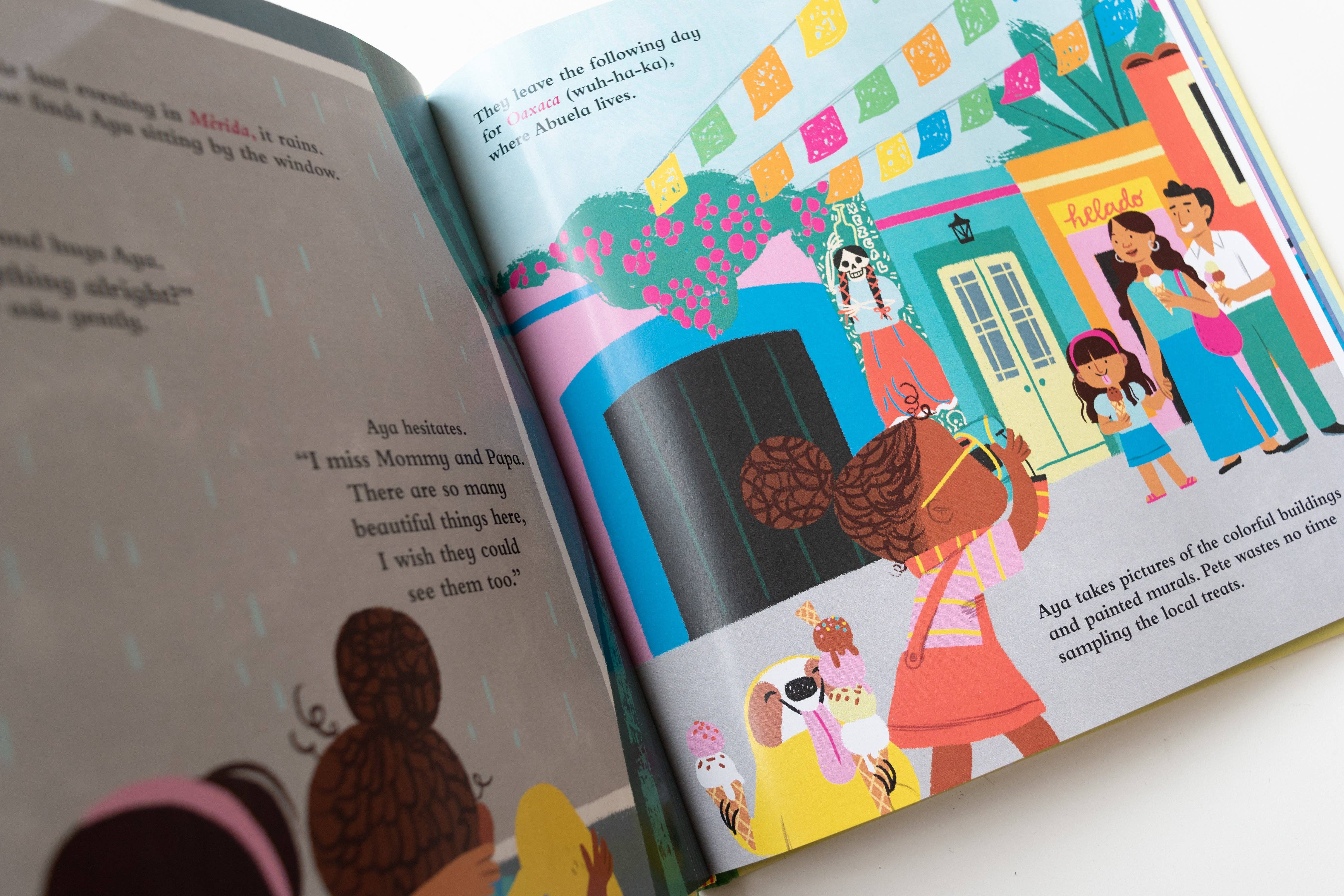 Aya & Pete - Wholesale Early Reader Book (6-8) - The Amazing Adventures of Aya & Pete in Mexico! [Hardcover]1