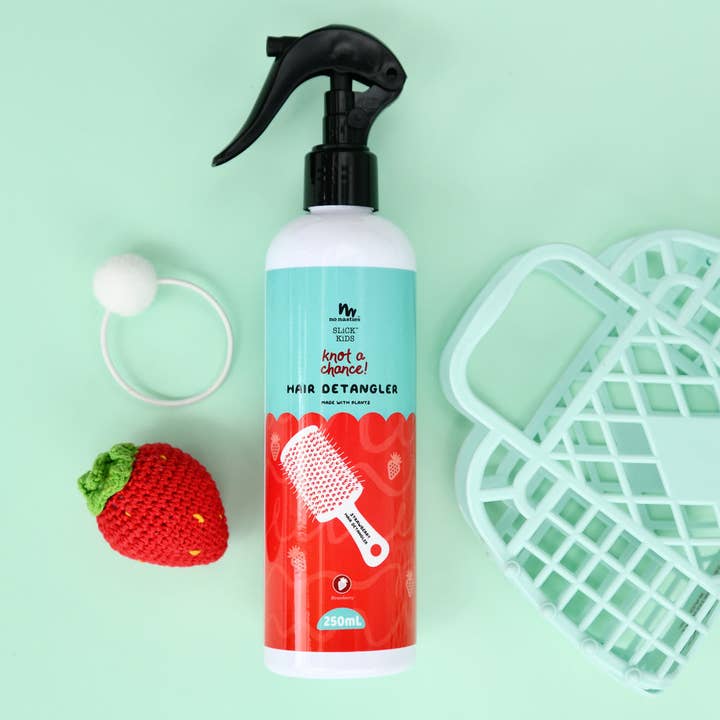 SLiCK KiDS™ Hair Detangling Spray in Strawberry 250ml for wholesale by No Nasties Kids UK