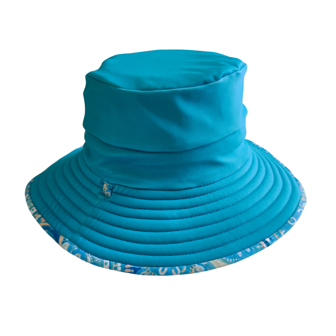 Little E & Co - Wholesale Sun Hat - Kids - REVERSIBLE SWIM HAT ~ CALLED HOME TO THE OCEAN5