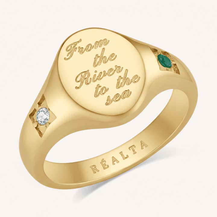 Phalaistín Ring för wholesale av Réalta