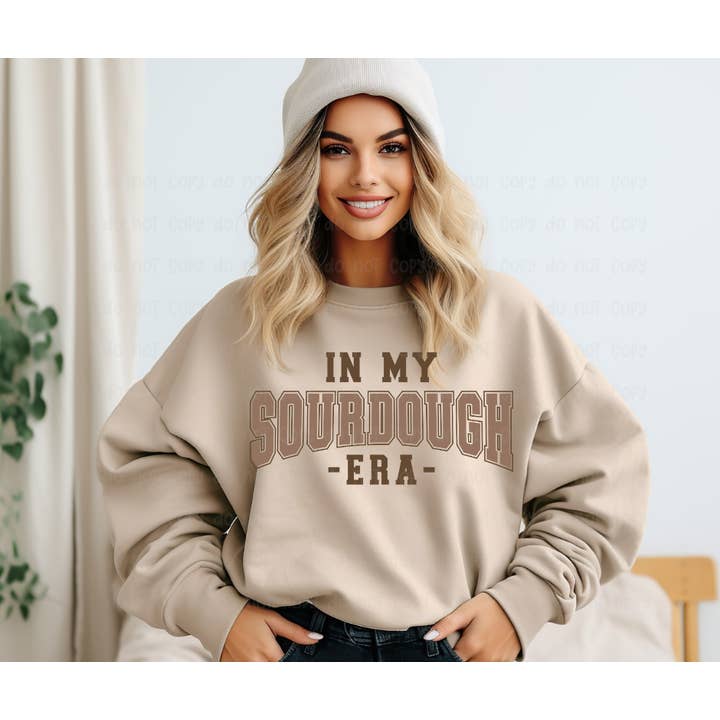 In My Sourdough Era - Brown - DTF Transfer for wholesale by Sassy and Sublime