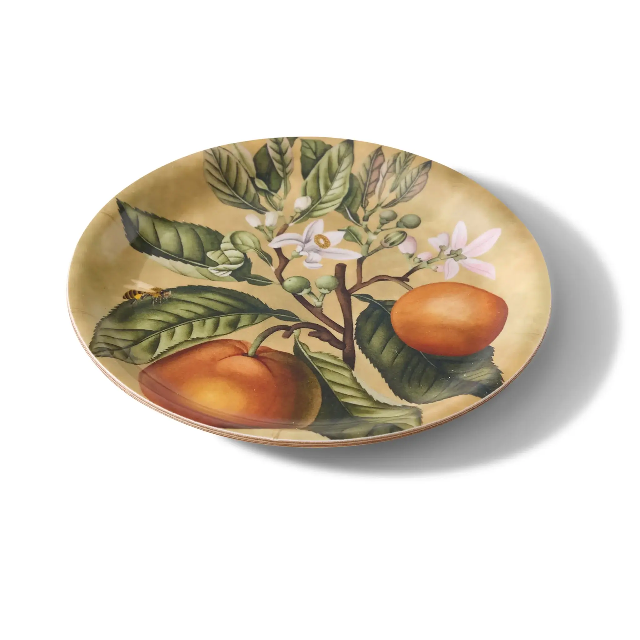 Maure Luxury Gifts - Wholesale Decorative Tray - Kumquats Mini Birchwood Tray | Decorative Wood Serving Tray2