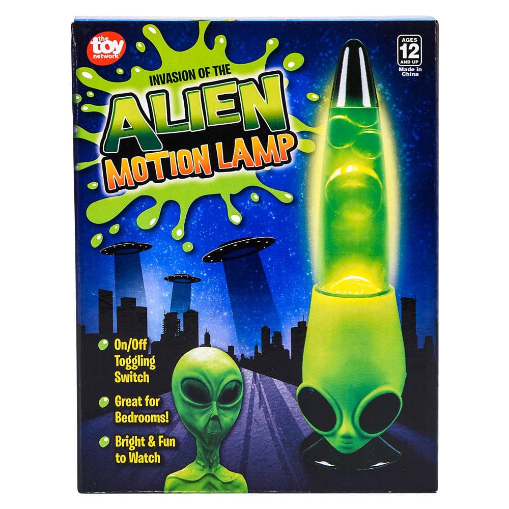 La Luna Bella - Toys - Wholesale Classic Toy - Kids - 13" ALIEN HEAD WAX MOTION LAMP LLB kids toys2