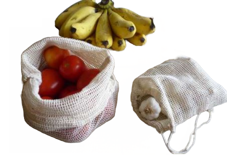 Hopes Unlimited - Wholesale Grocery/Shopping Bag - Organic Produce Bags - Cotton1