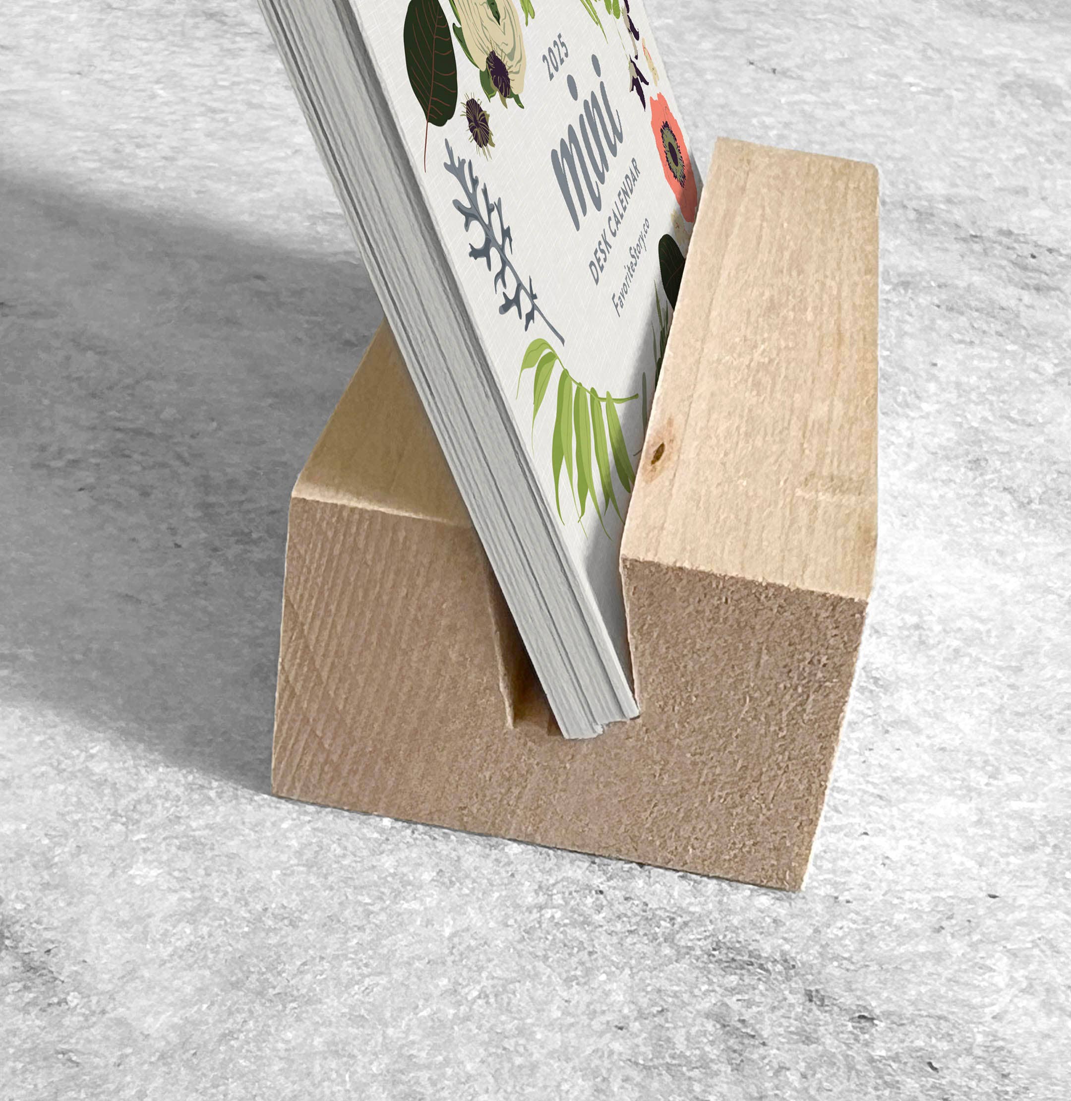 Favorite Story - Wholesale Calendar - 2026 Mini Desk Calendar, Wildflower3