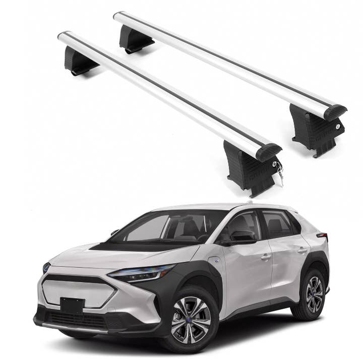 ERKUL Roof Rack Crossbars For SUBARU SOLTERRA 2023-2026 Naked Roof Aluminum Silver for wholesale by Erkul Auto USA