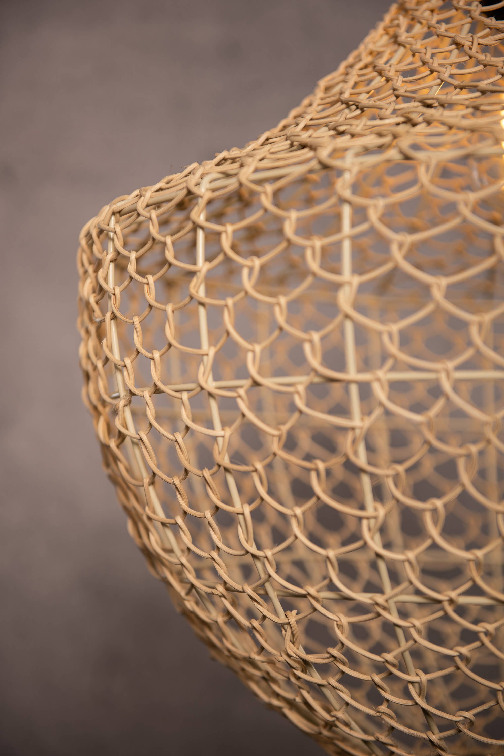 Woven Basket Pendant Light Natural Rattan Hanging Light for wholesale on Faire5
