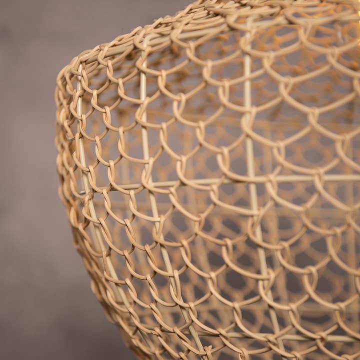 Woven Basket Pendant Light Natural Rattan Hanging Light for wholesale on Faire5