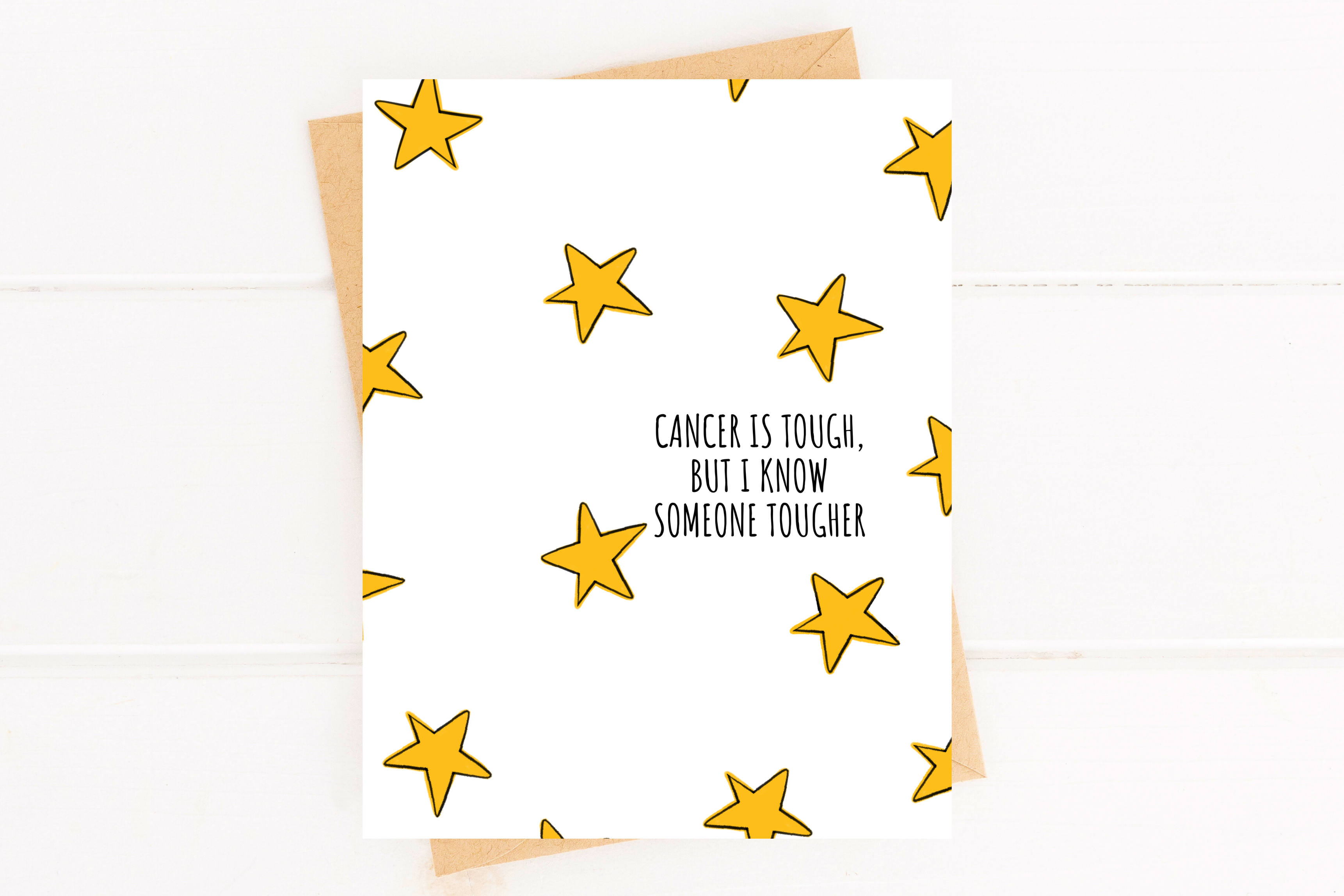 Five Dot Post – Engroshandel God-bedring-kort – Kræft God Bedring Kort Kemo Støttekort Kræft er Hårdt1