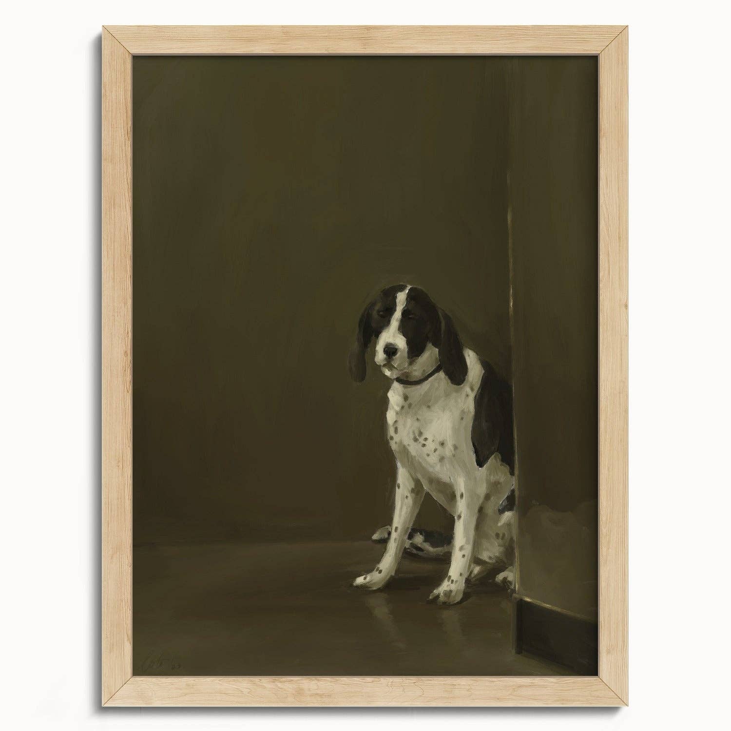 The Ugly Cat Studio - Wholesale Art Print - Milanese Restaurant Dog Art Print16