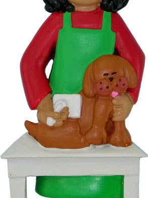 Dog Groomer for wholesale by Ornament Central