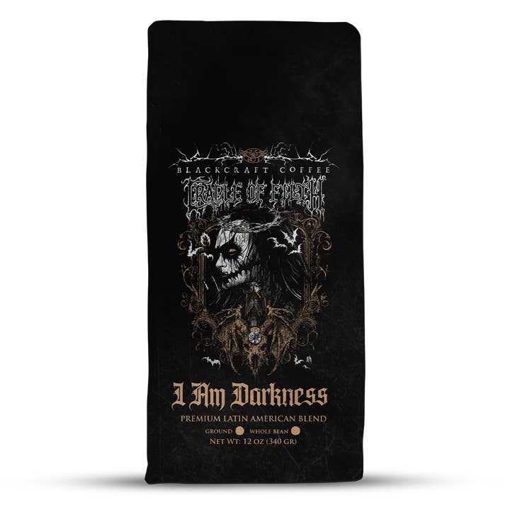 Cradle of Filth - I Am Darkness for wholesale by Blackcraft Coffee