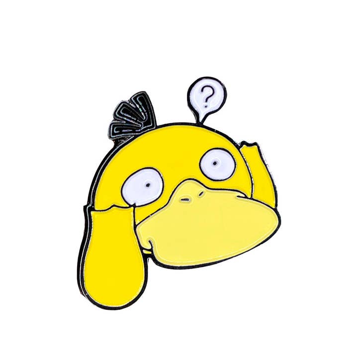 Pin Pal Limited - Wholesale Lapel Pin/Button - Confused Psyduck Peaker Pin
