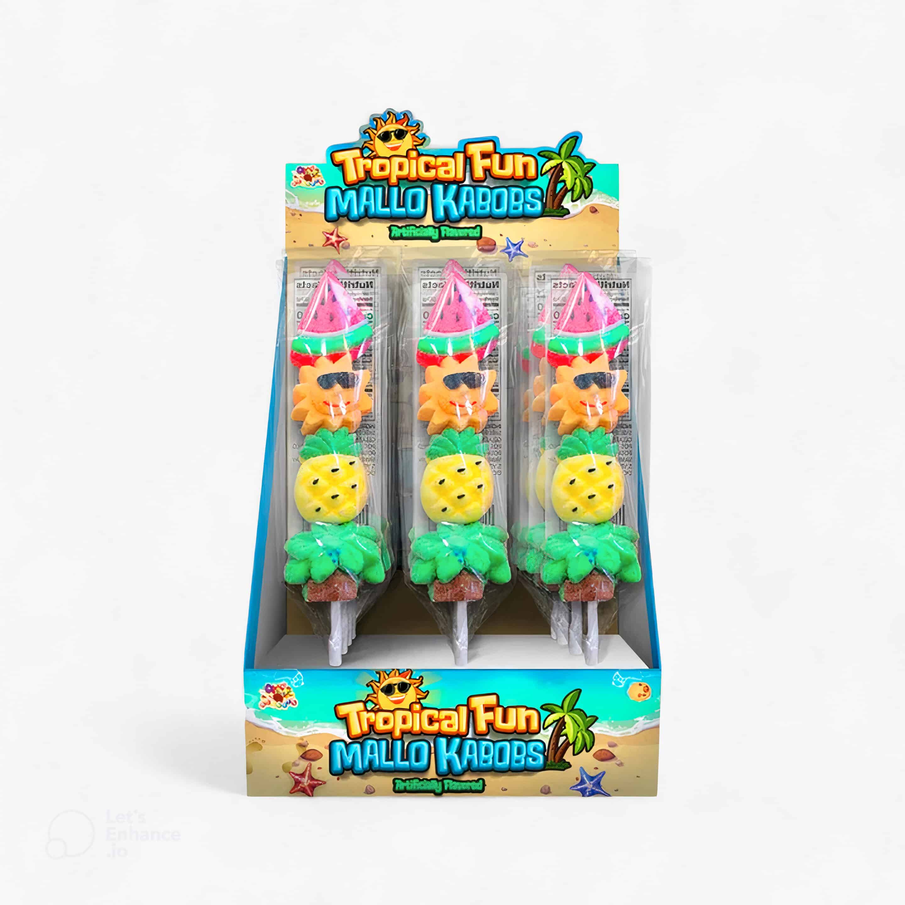 L&F Universal Goods - Wholesale Marshmallow - Alberts Tropical Fun Mallo Kabobs 12/1.6Oz0