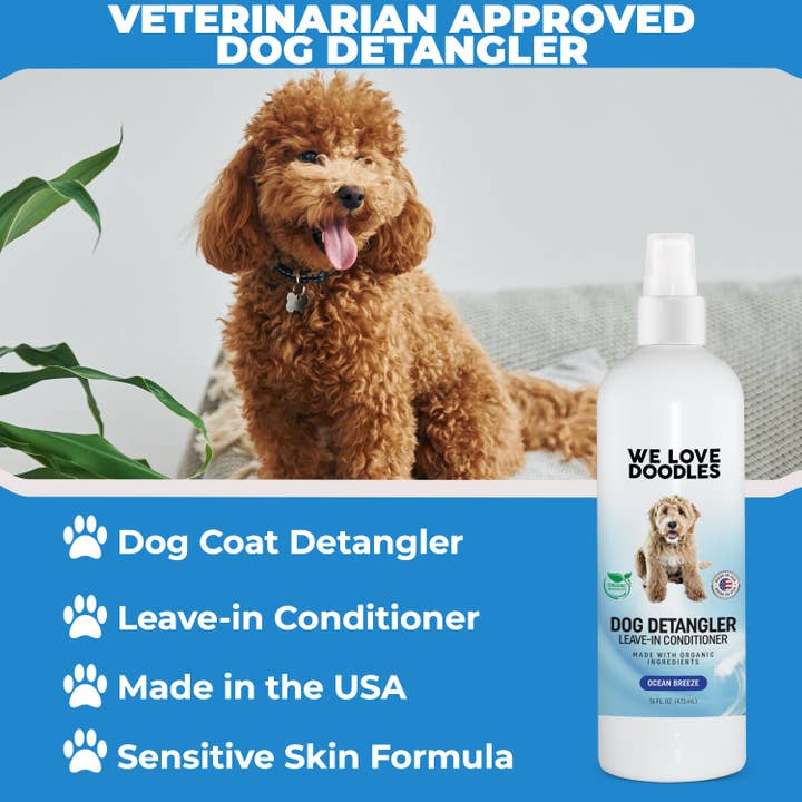 We Love Doodles – Produtos de higiene - Cão por atacado – Spray Desembaraçador para Cães (Ocean Breeze Aroma)4
