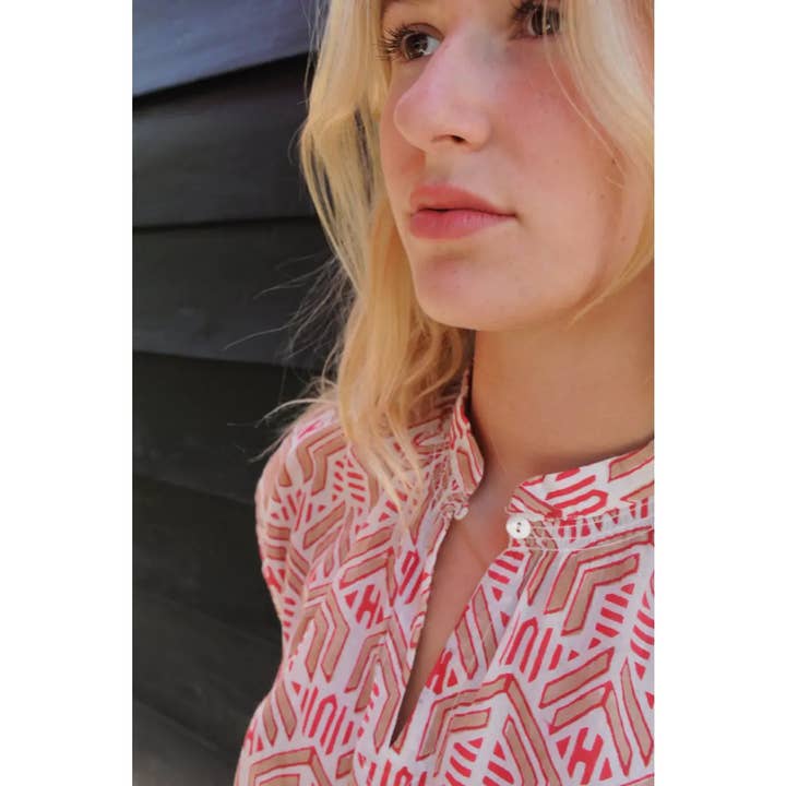 B A O B A B - Mode - Wholesale Jas - Dames - Bedrukte blouse NINIA2