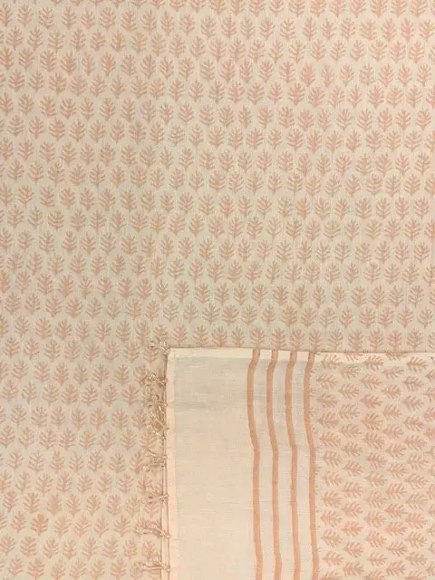 Asia West - Wholesale Scarf - Women's - Peach Cotton Voile Scarf / Shawl or Sarong 2