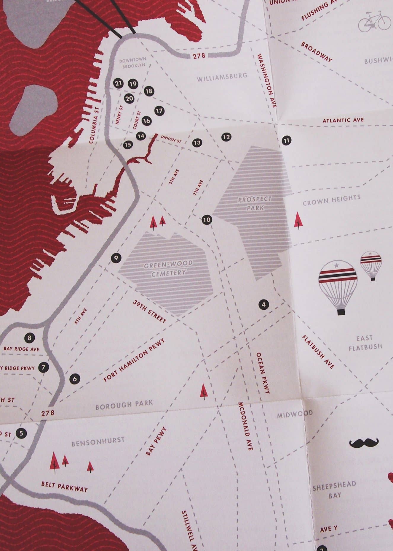 Herb Lester Associates - Wholesale Travel - Brooklyn Bar   - NYC Travel Map & Cultural Guide3