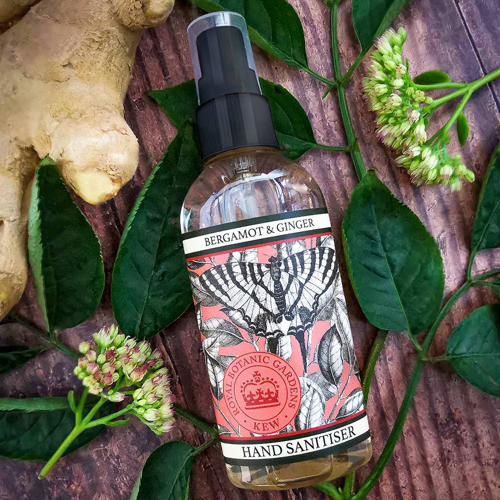 The English Soap Company – wholesale Hand sanitiser – Kew Gardens Bergamot and Ginger Hand Sanitiser2