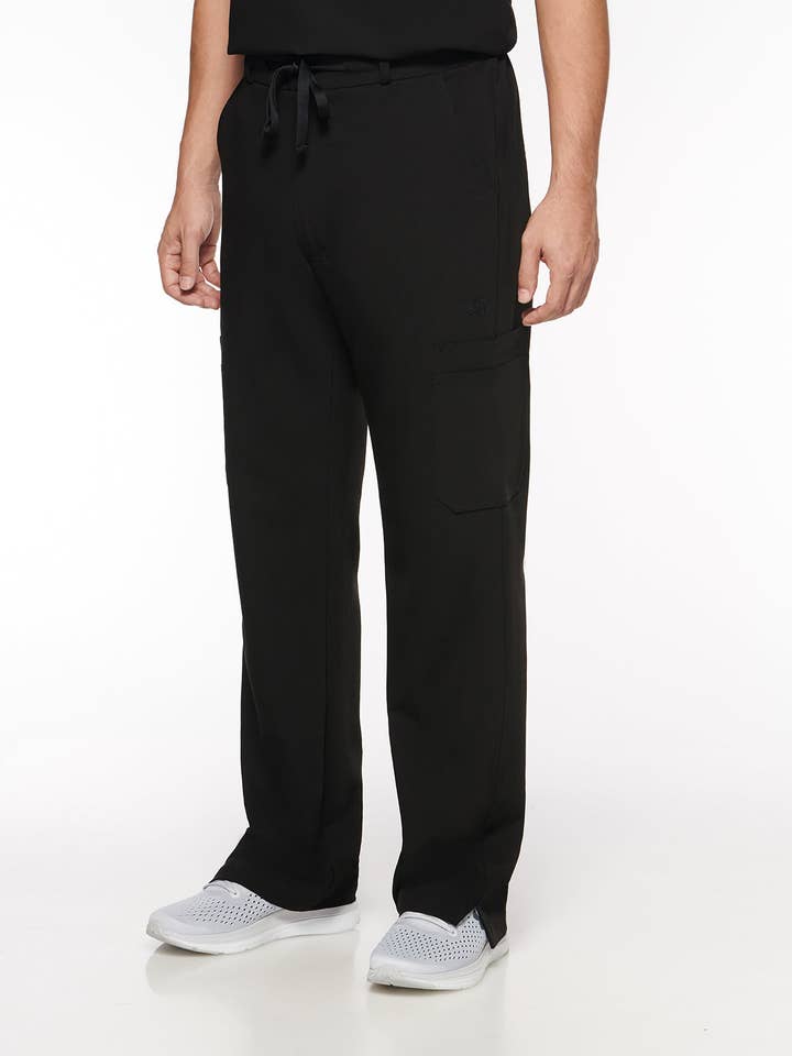 Aura Naturale – Engroshandel Sygeplejeruniform – til mænd – Java Herre French-Fly Scrubs Bukser med 9 lommer (96001)9