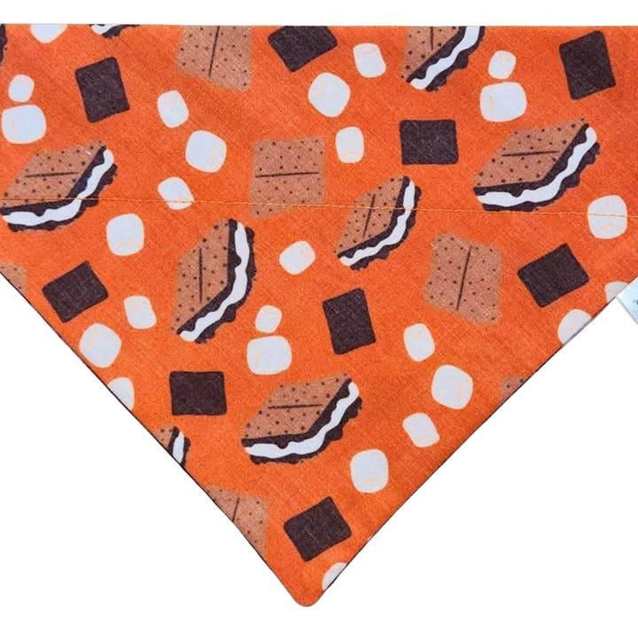 Bandana para Animais de Estimação S'mores por atacado de Mutty Mornings
