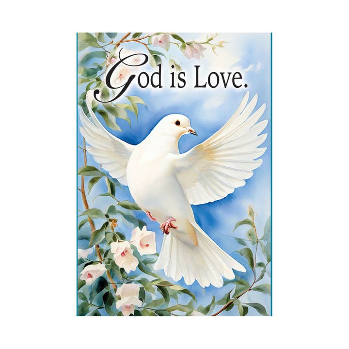 Dieu est amour - Dove pour la vente par Fun Fridge Magnets