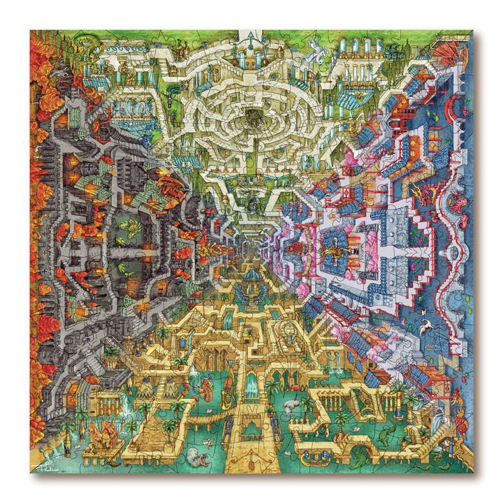 Mythical Maze for wholesale by Victory Wooden Puzzles