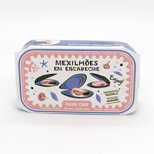 Marinerede muslinger for engroshandel hos Miss Can