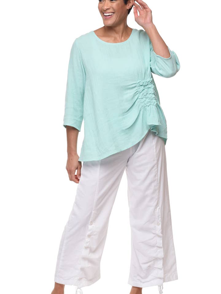 VCG365 Olga Haut en Aqua** pour la vente par Tulip Clothing