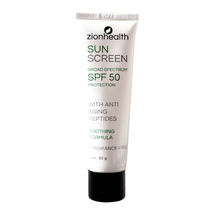 Sun Screen Broad Spectrum SPF 50 Protection - 2 oz for wholesale by Zion Health