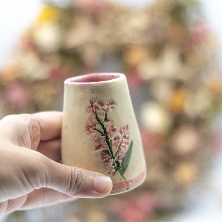 Tara Kothari - Wholesale Vase - Budvase made with Pressed flower handmade (Custom available)6