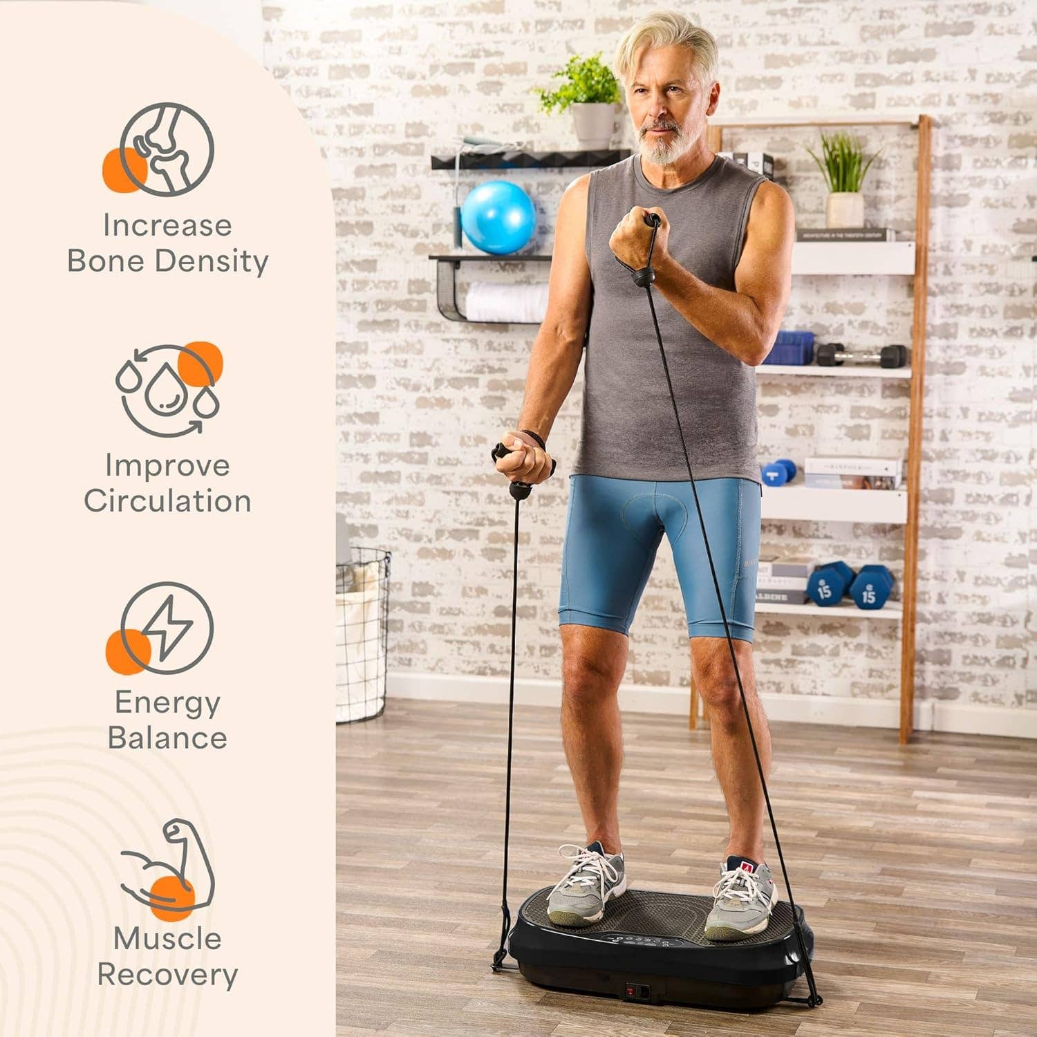 LifePro - Wholesale Fitness Equipment - Lifepro Waver Mini Vibration Plate Exercise Machine22