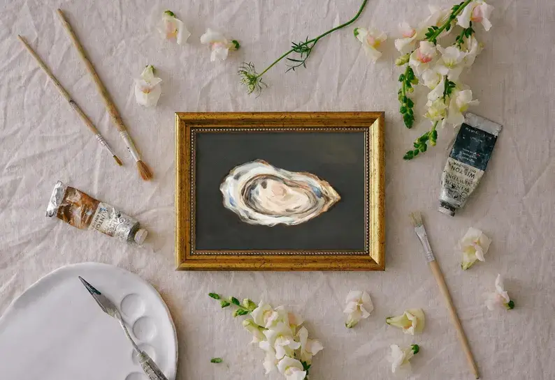 Krista Kim Studio - Wholesale Art Print - OYSTER - Art Print (unframed) 9